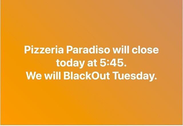 #blackoutday2020
