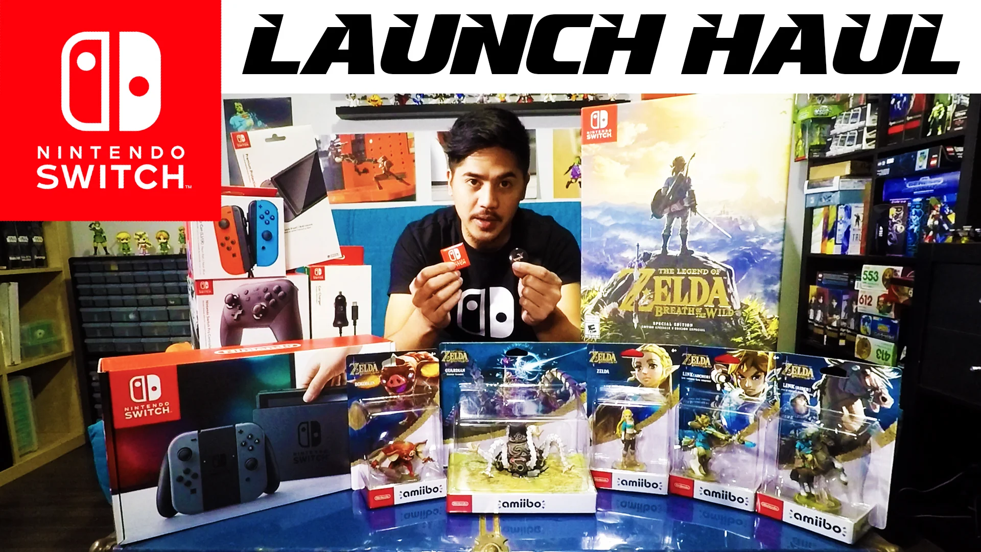 My Nintendo Switch Launch Haul