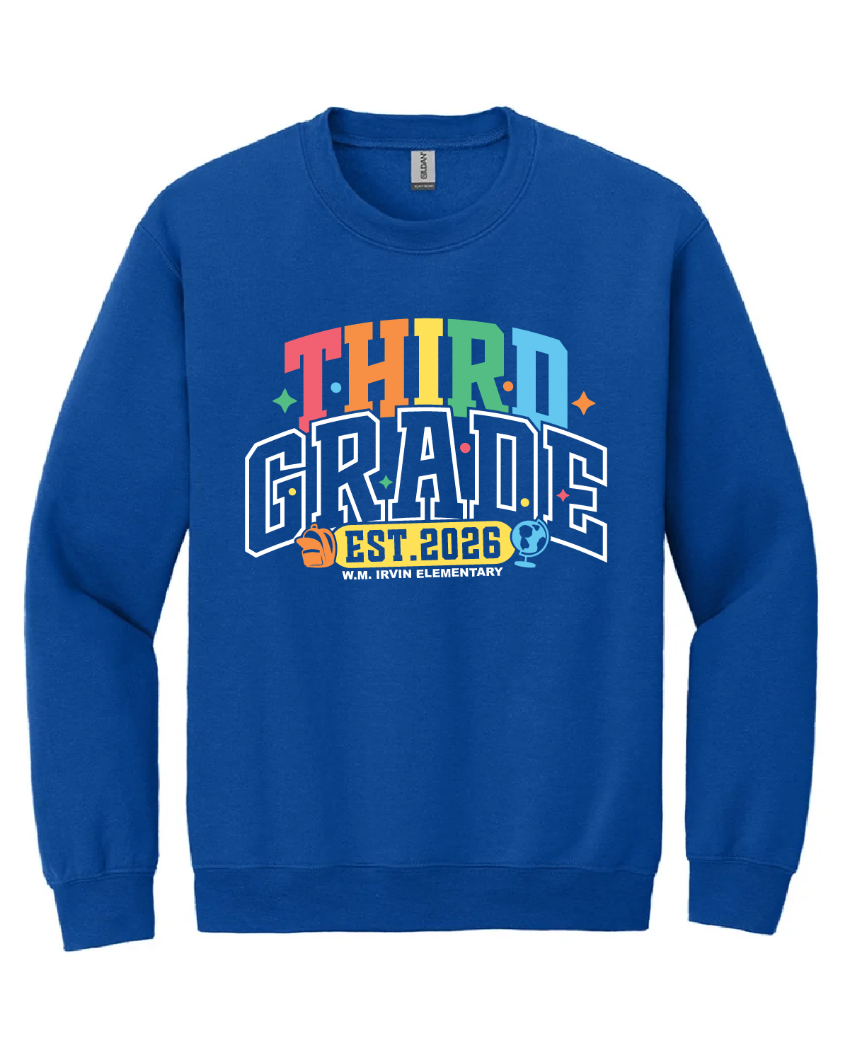 "3rd Grade" Crewneck