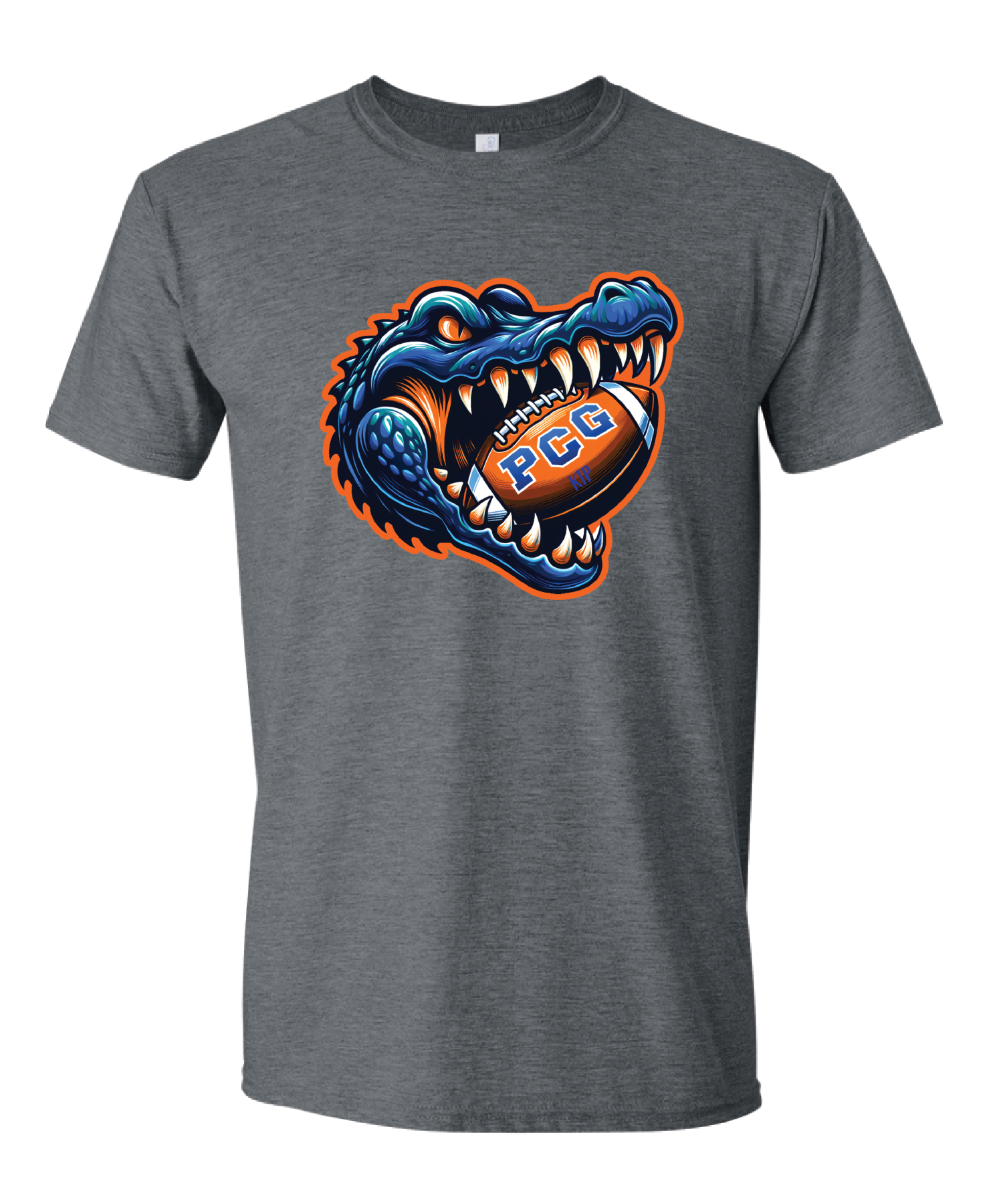 GREY PCG TEE (WITH NAME & NUMBER)