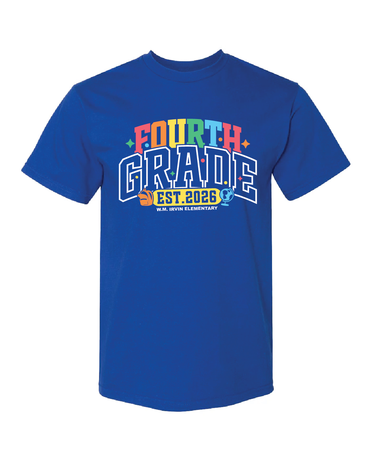 "4th Grade" Tee