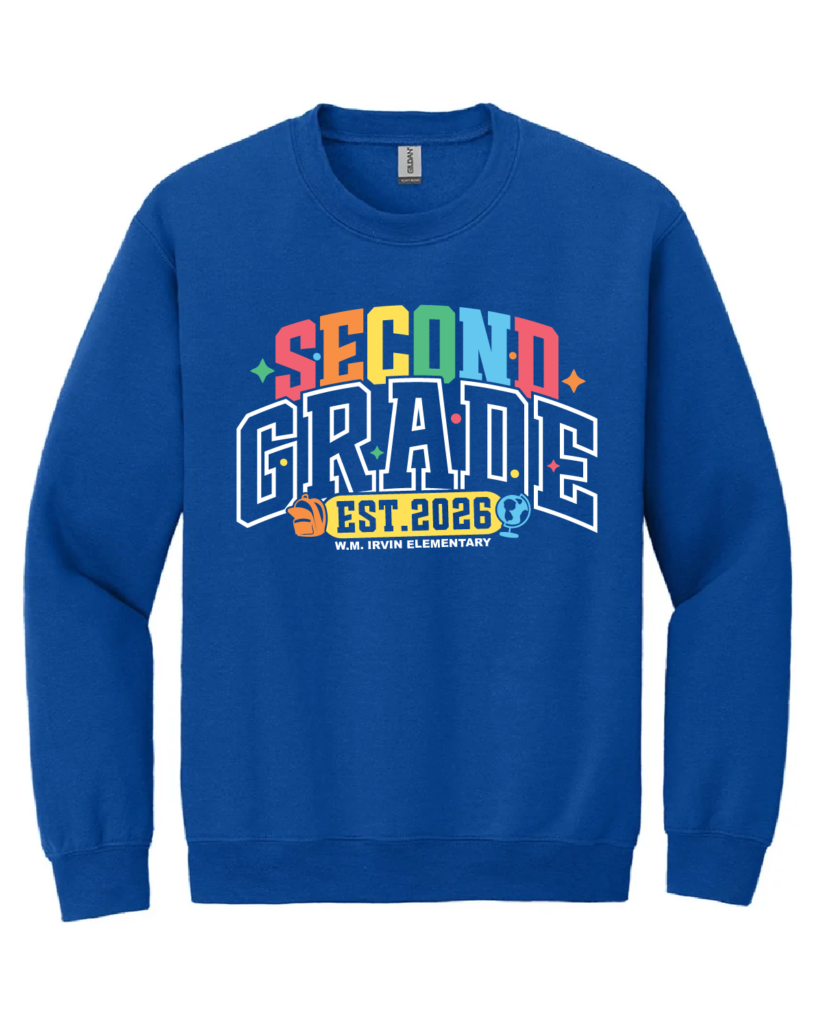 "2nd Grade" Crewneck