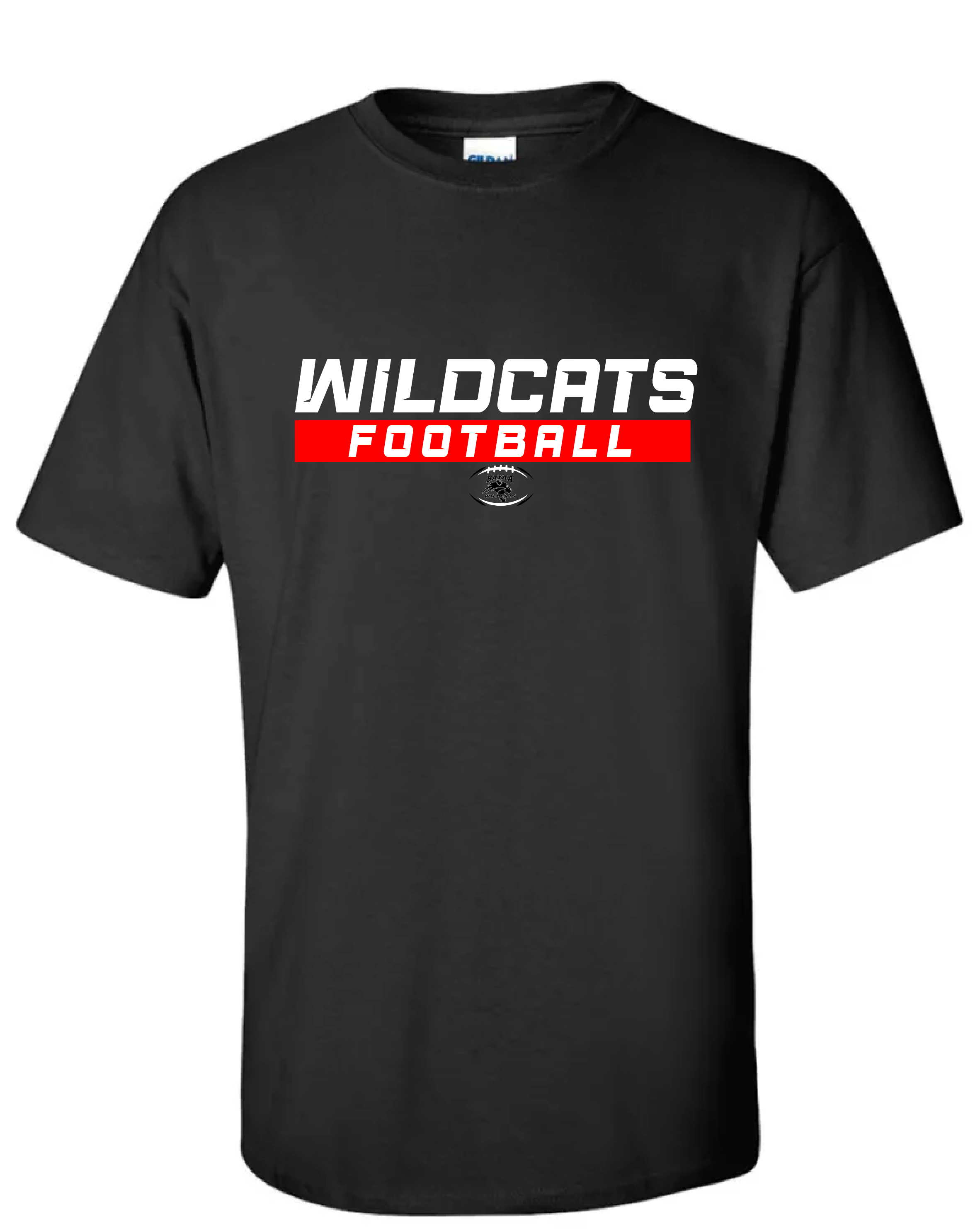 WILDCAT FOOTBALL BLACK FRONT.png