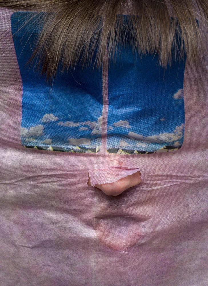 Hmmm Ok Cmyk, 2018, photograph, 18” x 23”