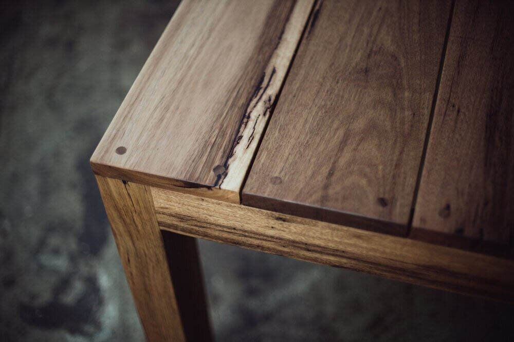 The Dowel Table | Reclaimed Blackbutt | Outdoor Dining Table