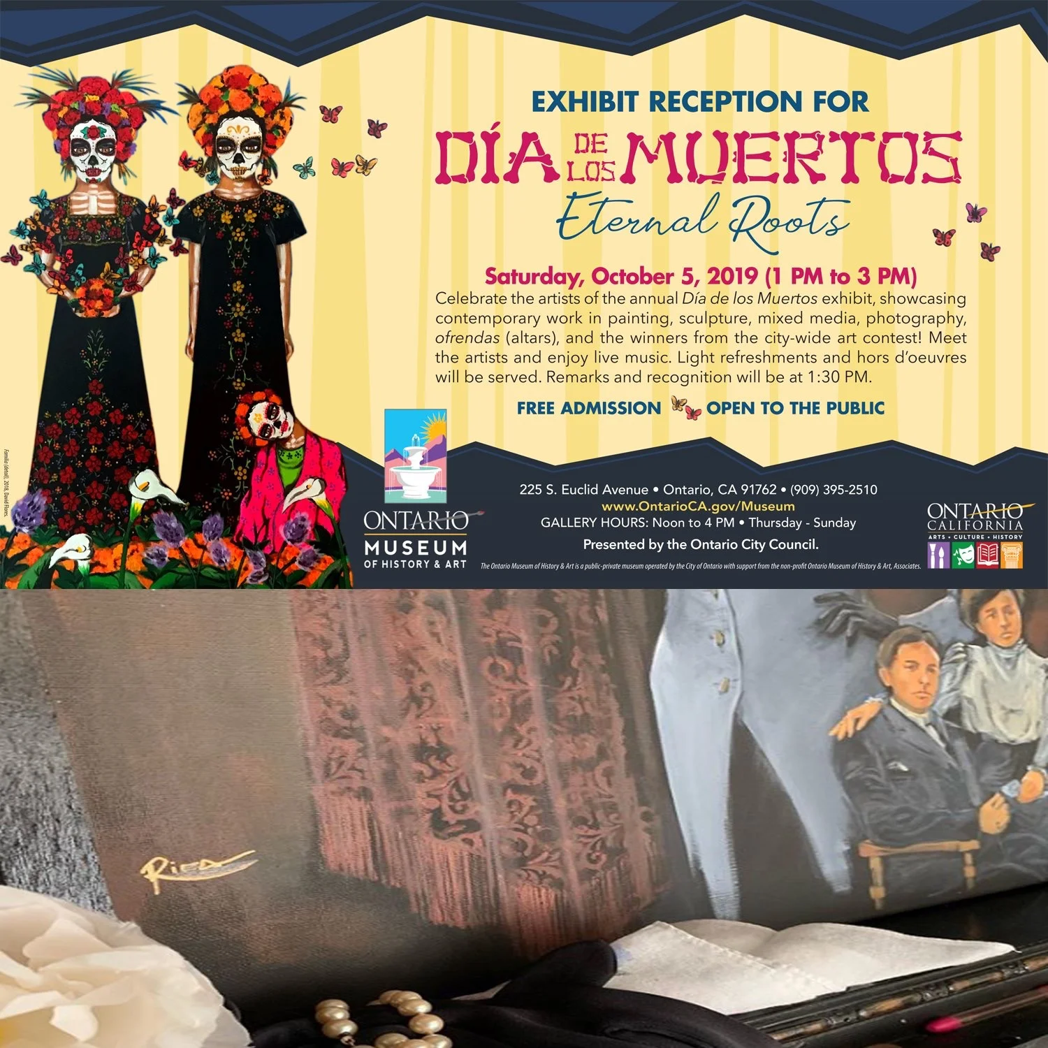 Ontario Museum, Dia De Los Muertos 2019