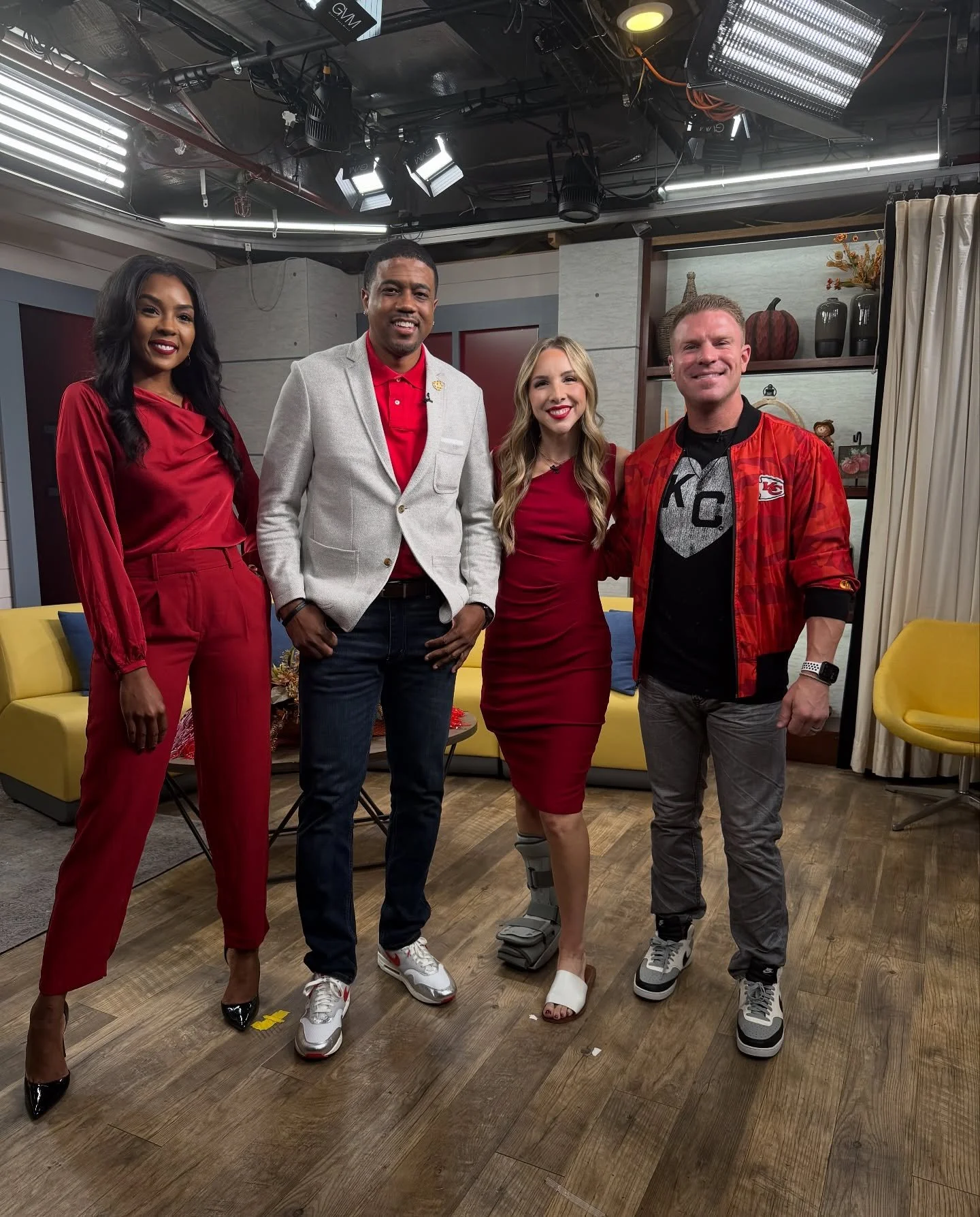 Always a great day on @greatdaykc 🎧 #redfriday