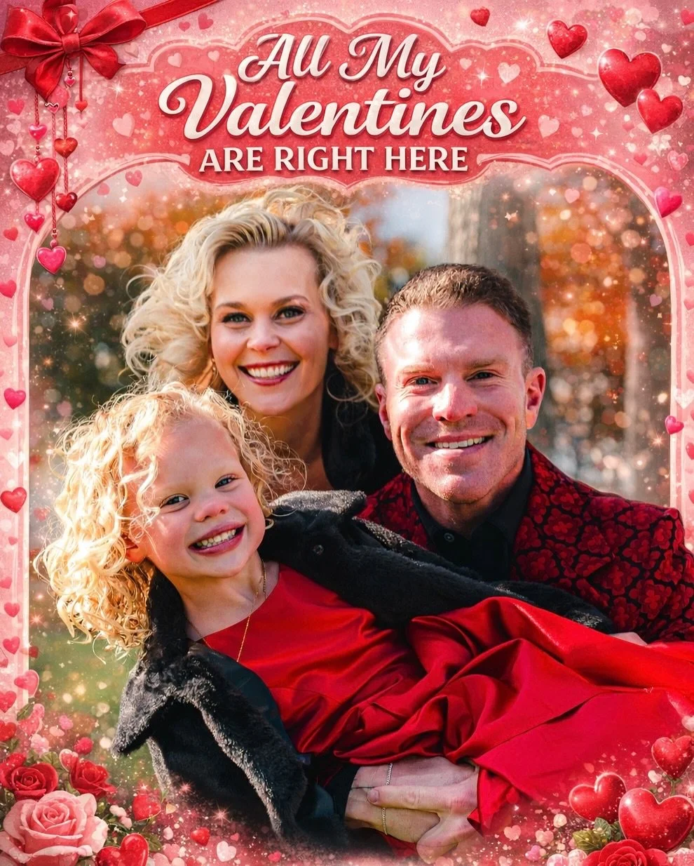 My girls❤️ Happy Valentine&rsquo;s Day!