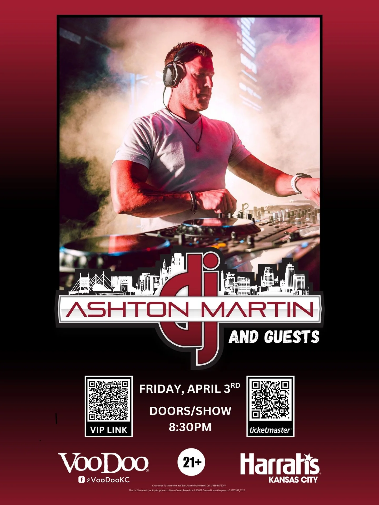 I&rsquo;m giving away a full night out for you and your crew (10 Tickets) show + casino night with tickets hand-delivered by me🎟️🔥🤝 @voodooloungekc @harrahskc 

Tomorrow night (4/3) doors at 8:30. Voodoo Lounge🎰🔊🍸bring your people, dress like y