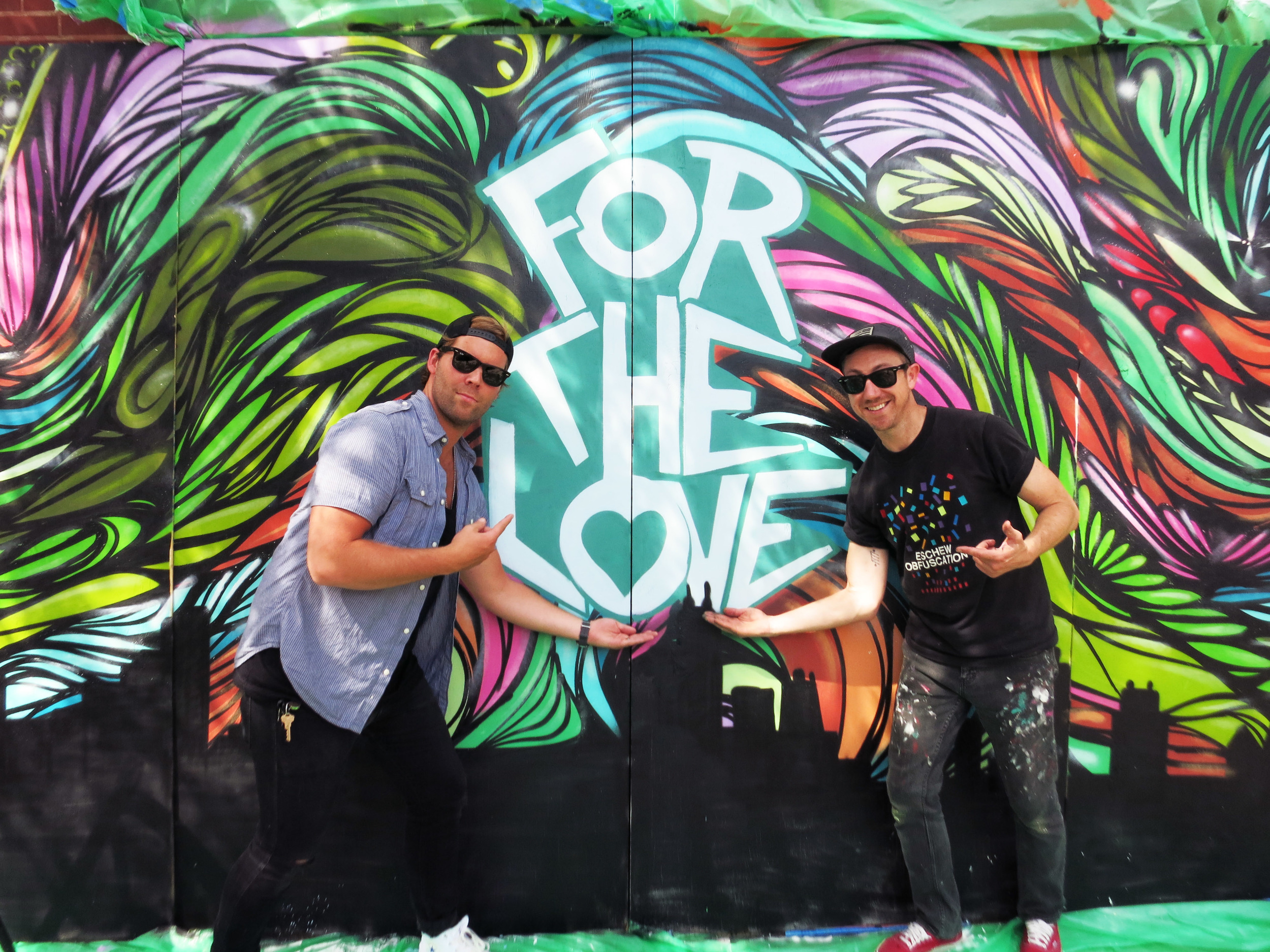 "FOR THE LOVE"