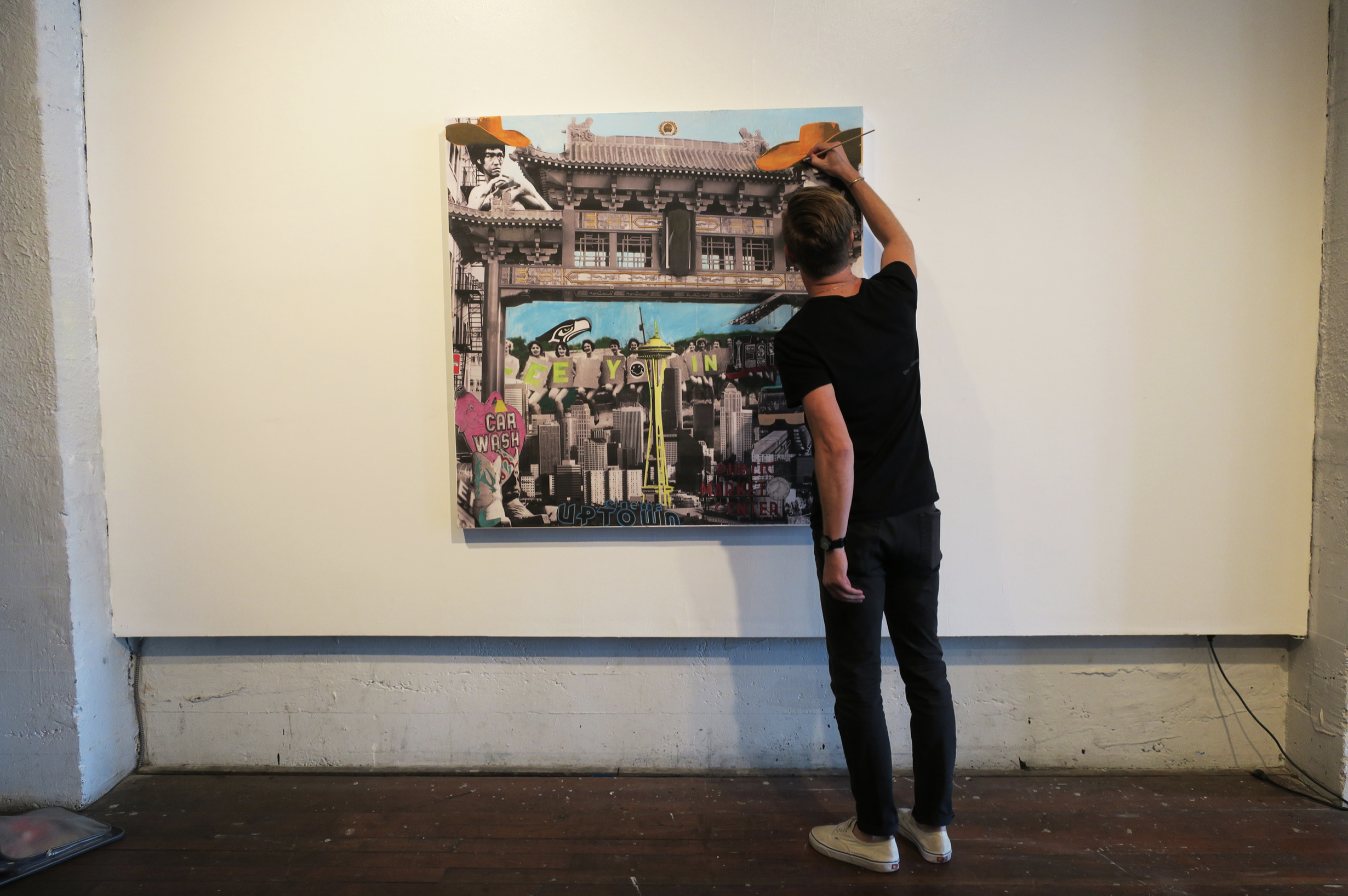 At Piranha Gallery seattle