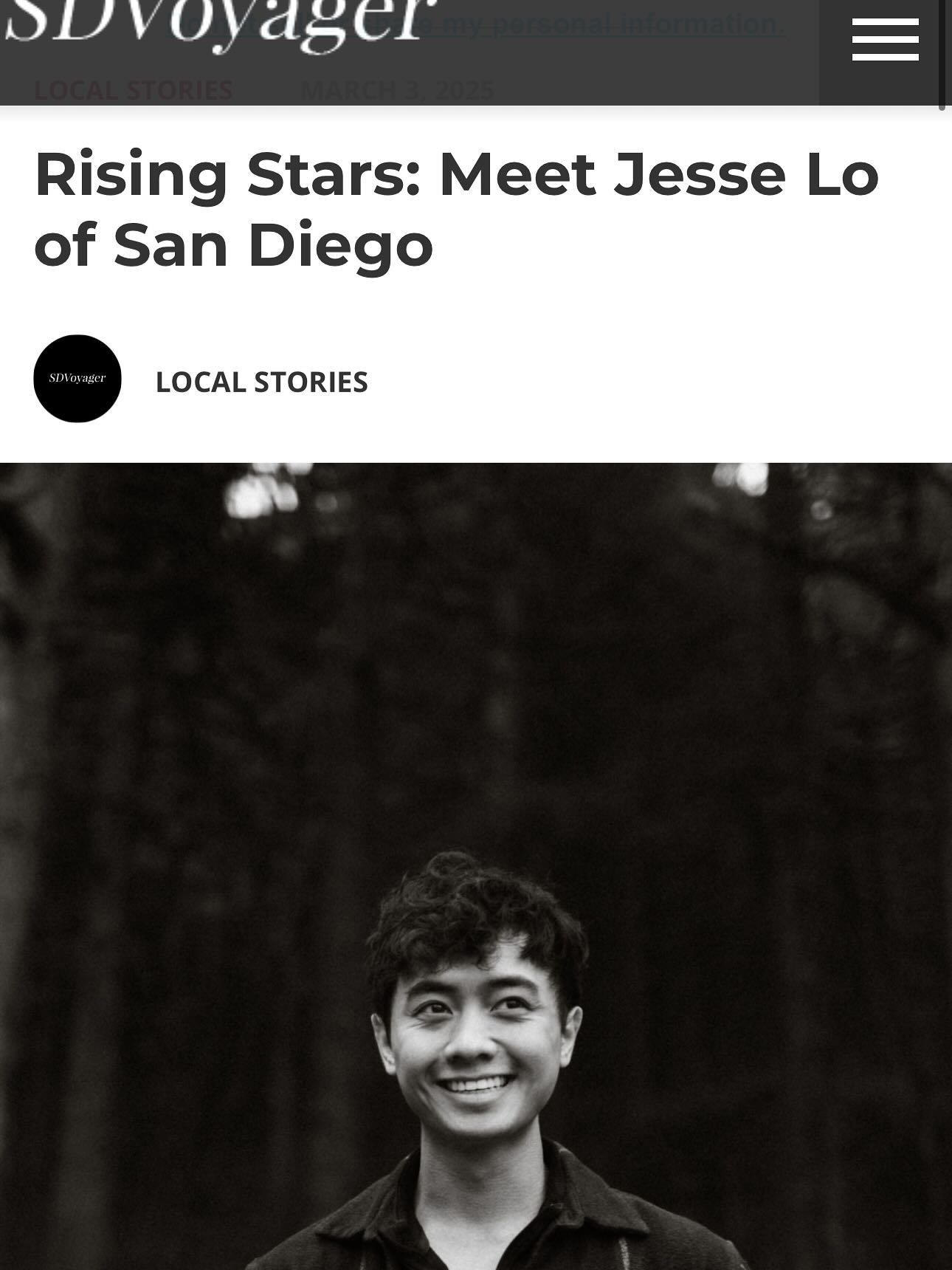Getting published has been on my vision board (and in my daydreams) forever&hellip; and it actually happened twice this year! 😭✨ This little surprise came from SD Voyager, a local mag that shines a spotlight on creatives, entrepreneurs, and inspirin