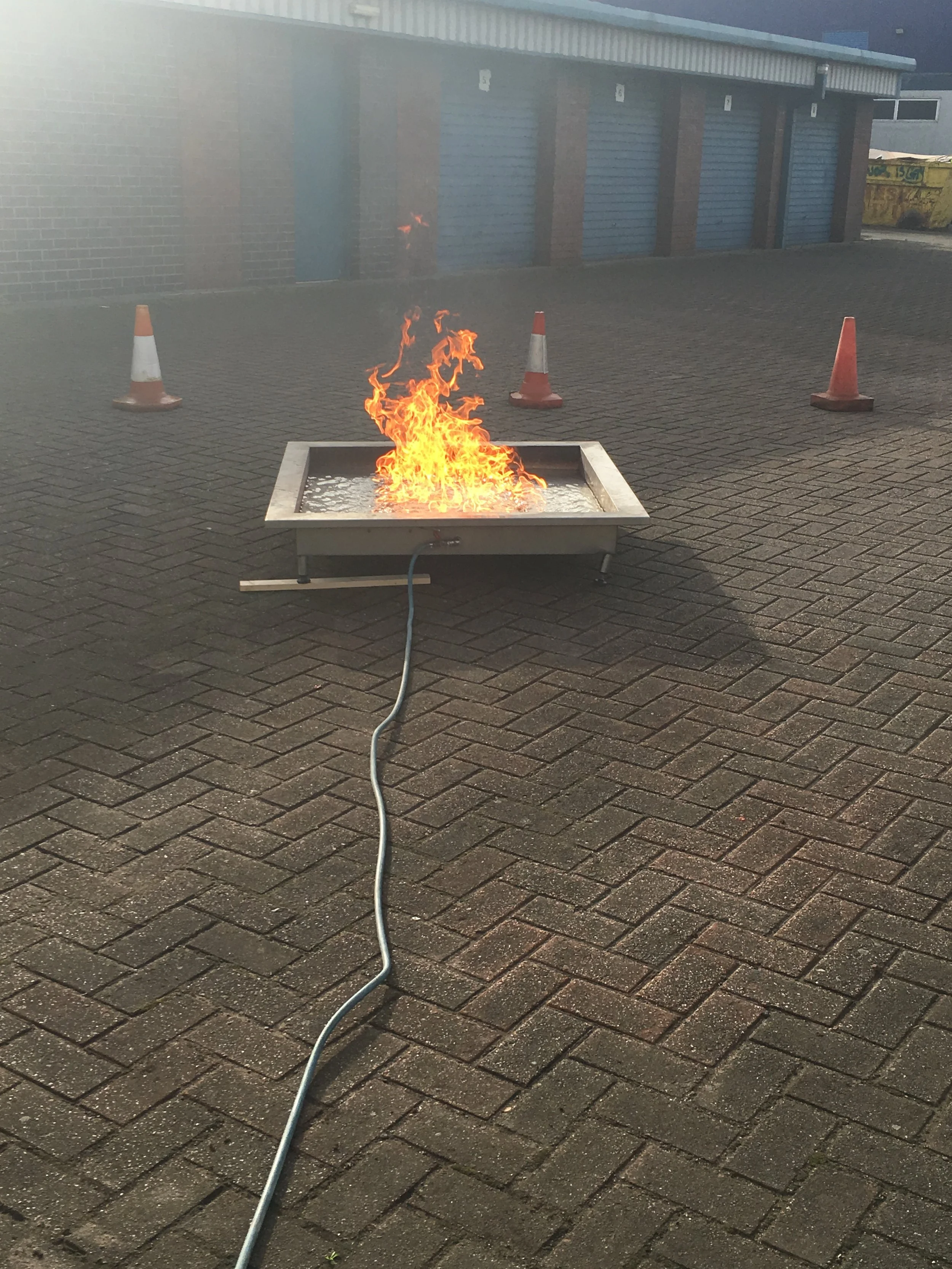 HMRC take a break from catching tax dodgers to dodge fires!! 