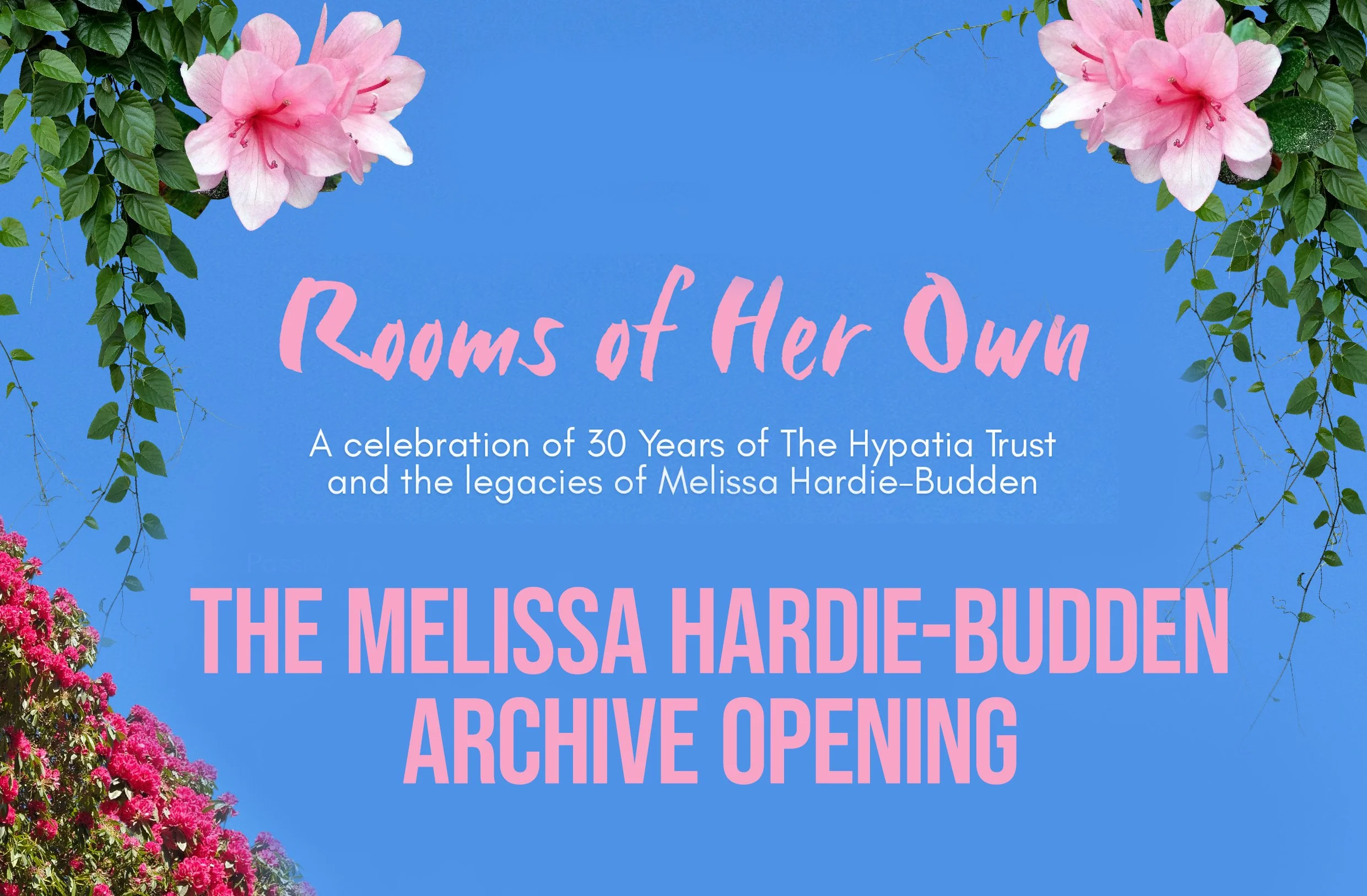 Opening of the Melissa Hardie-Budden Archive