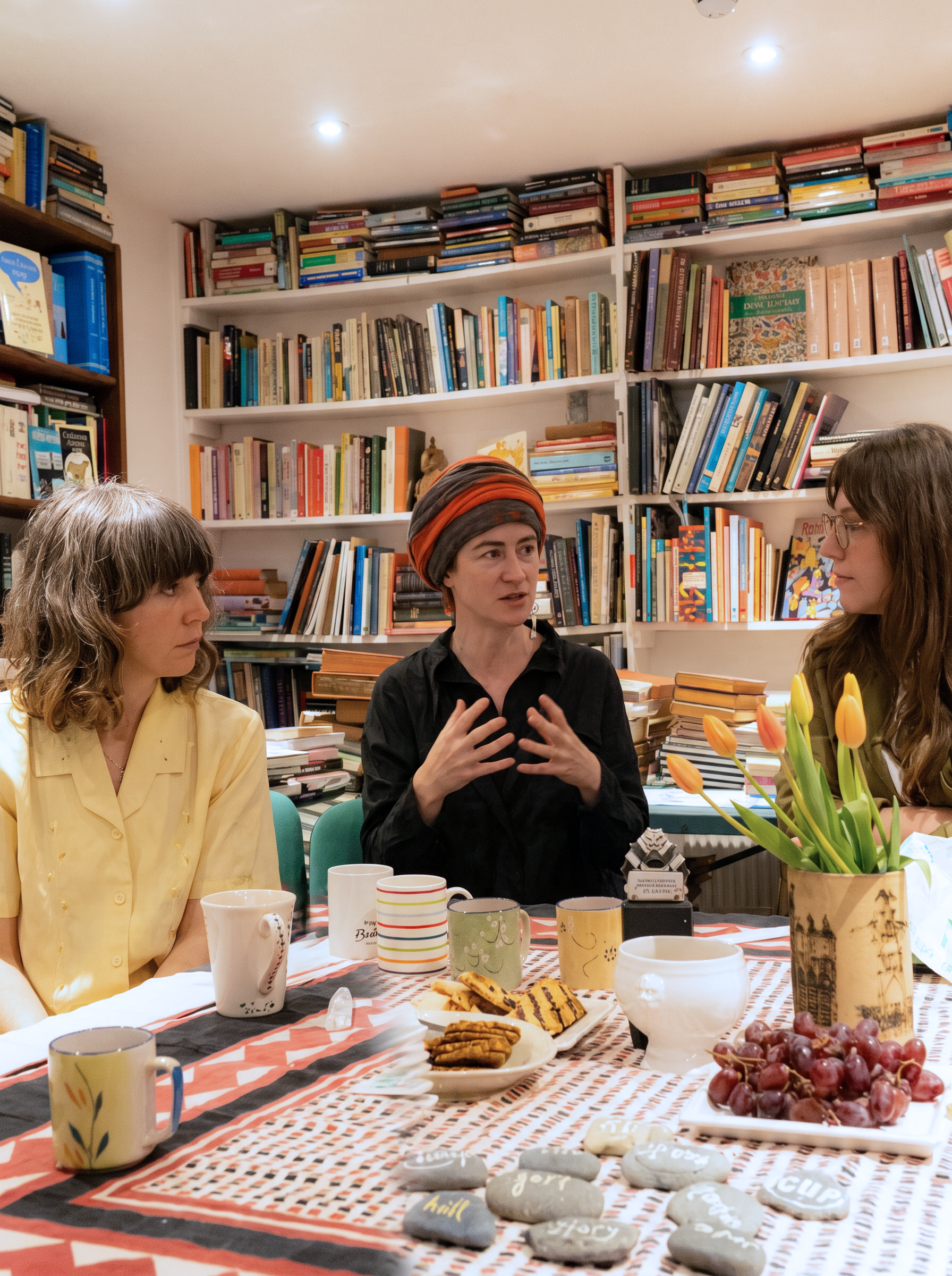 A meeting at Hypatia Trust