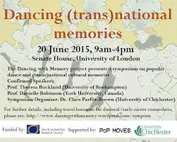 Dancing (trans)national memories: June 20th, Senate House, London
