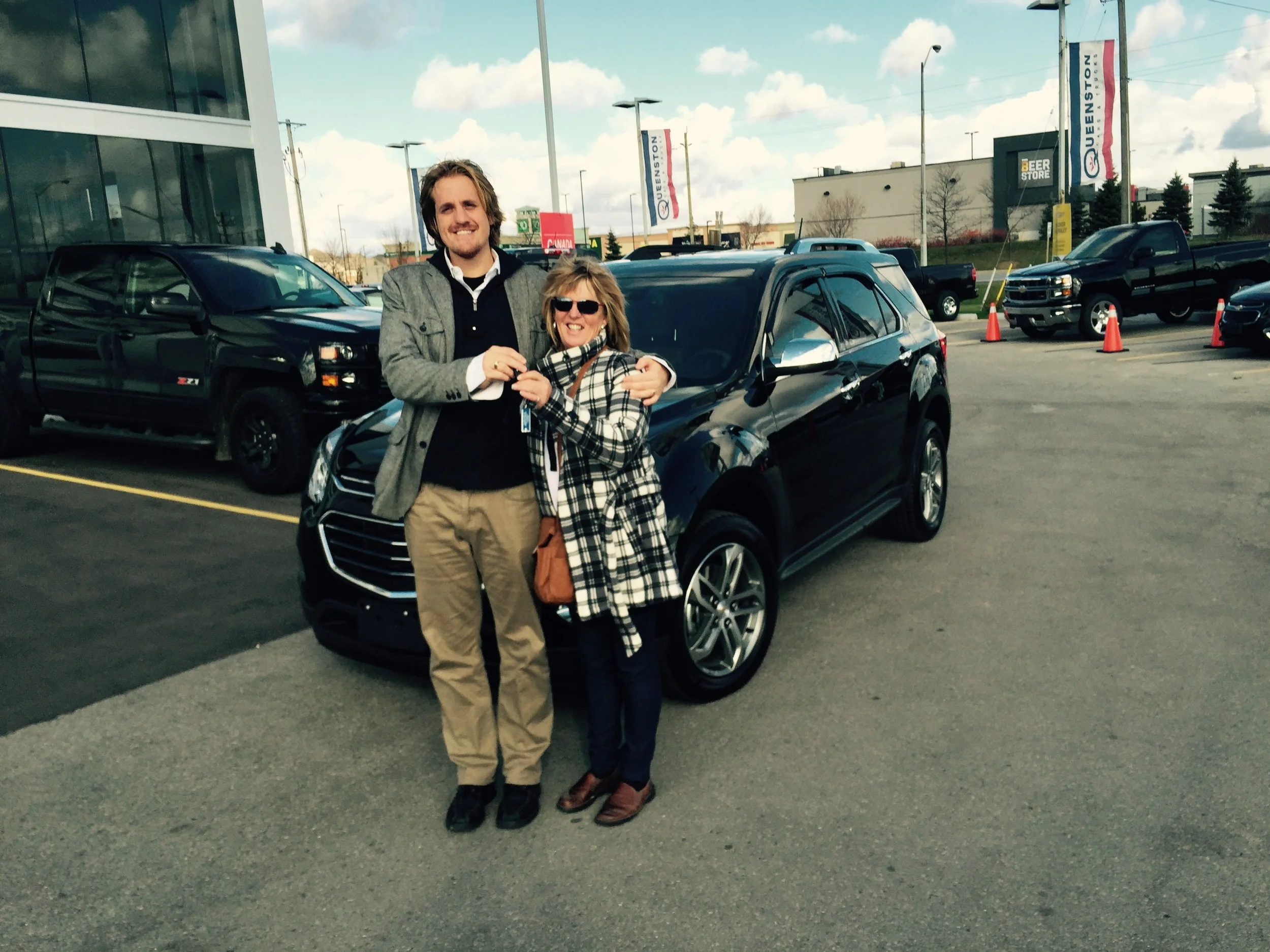 Also first 2016 Equinox delivered.