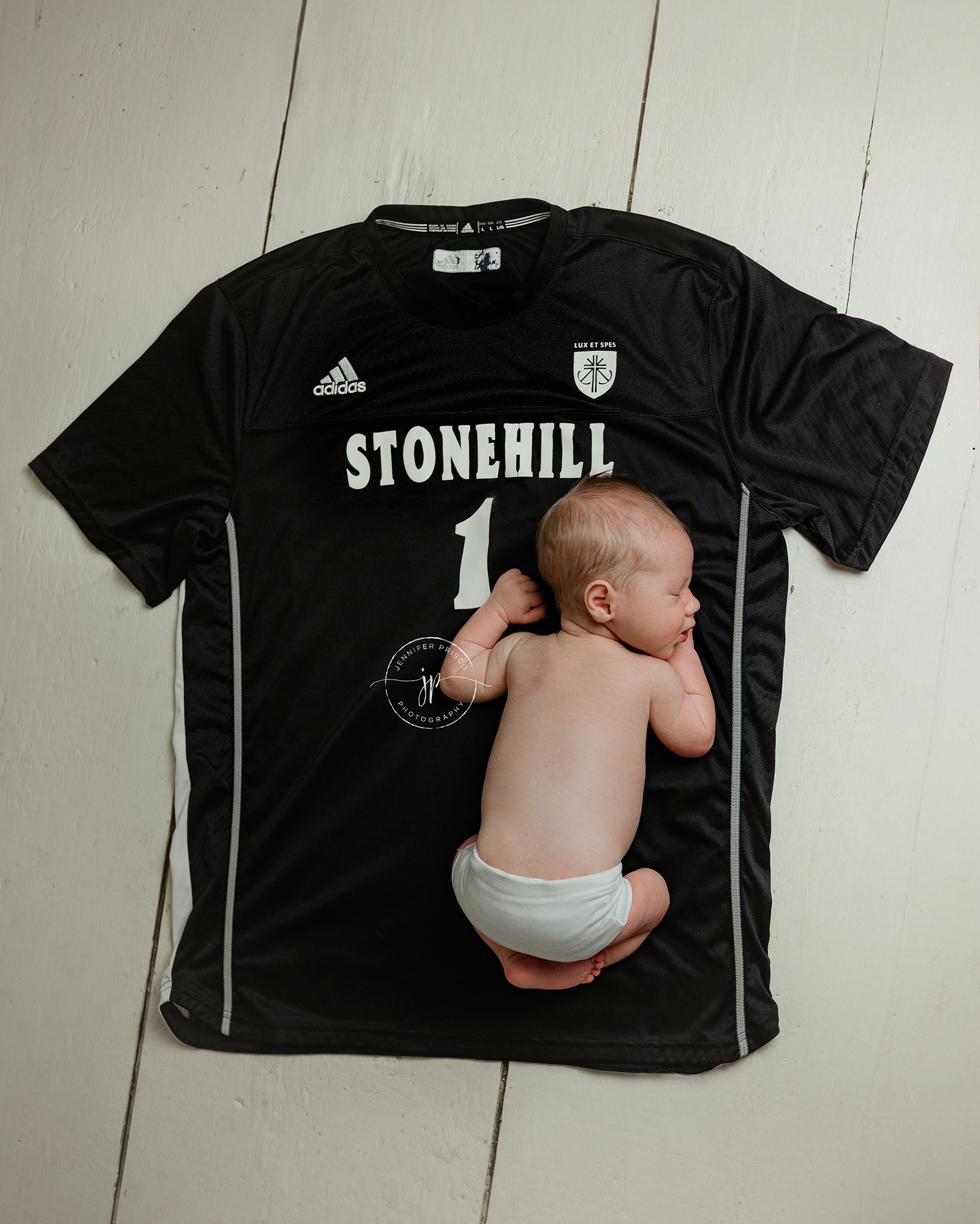 Newborn Baby with Jersey
