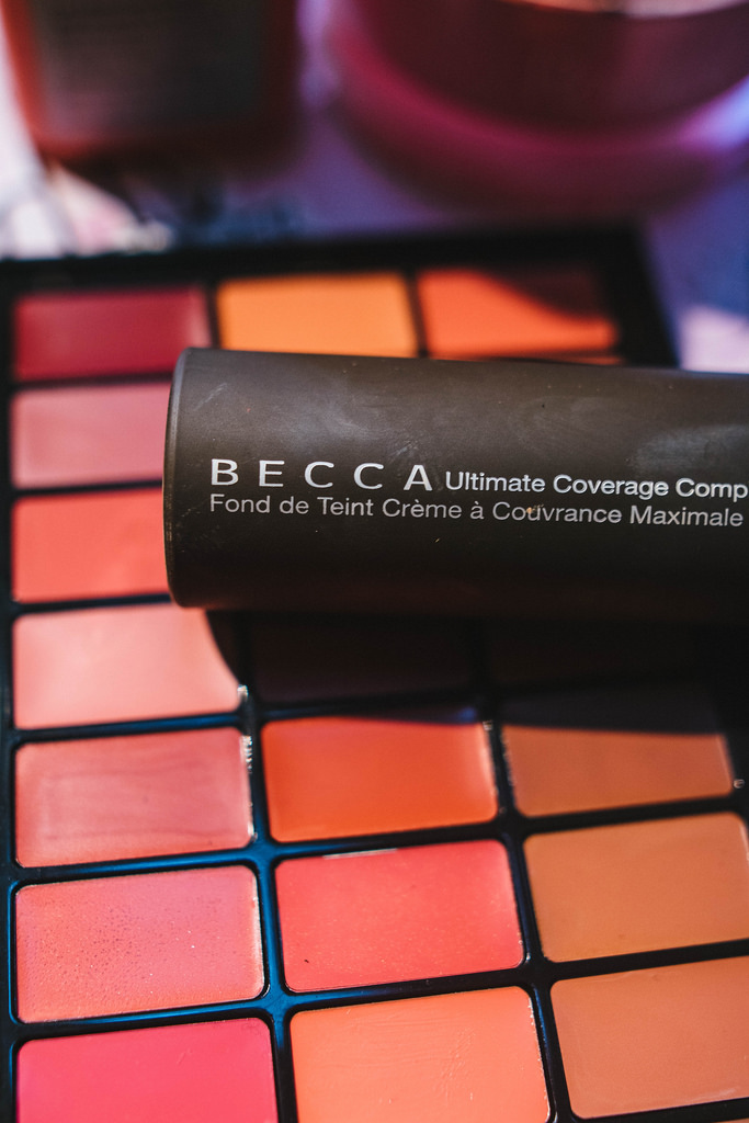 Becca Cosmetics Ultimate Coverage Foundation in Buttercup. 
