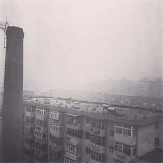 There's supposed to be a mountain in this view. 