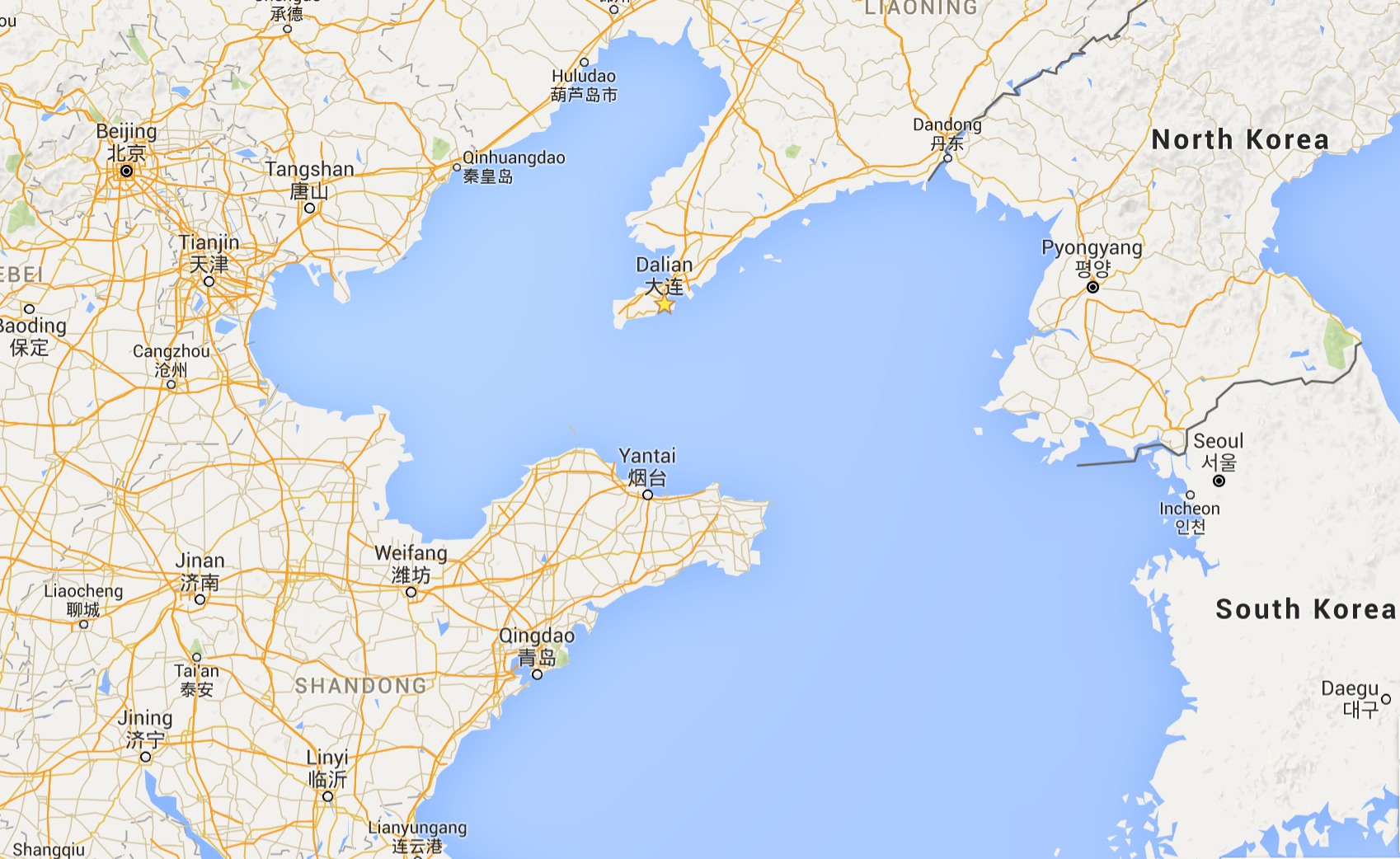 Gold Star = Dalian