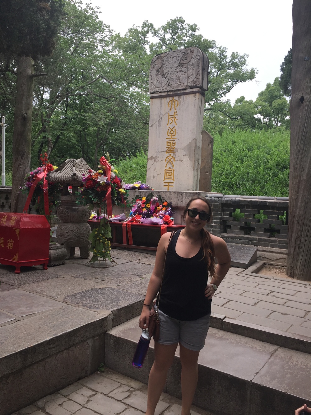 Confucius's grave.