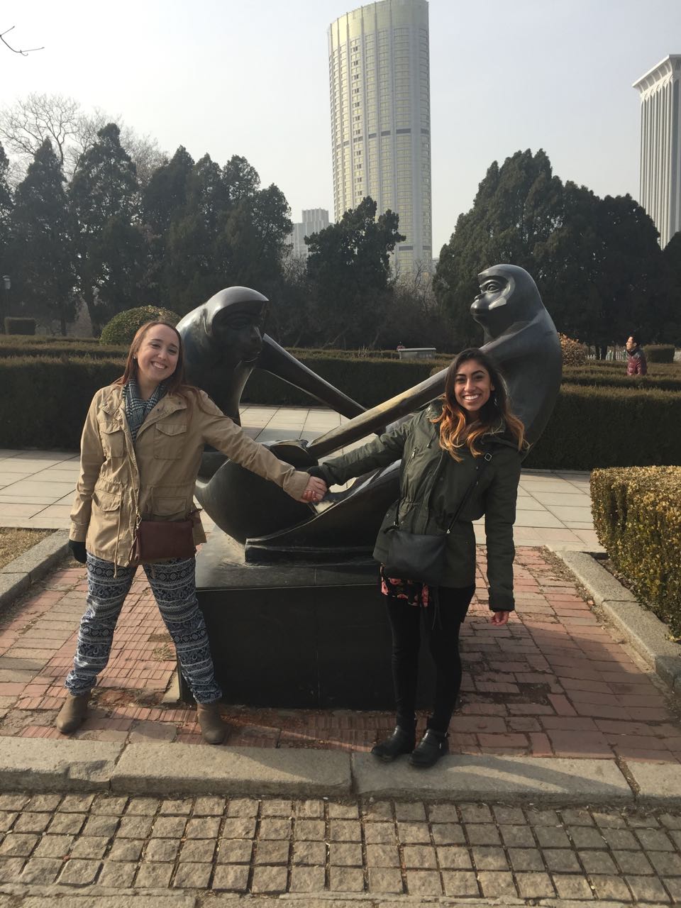 Living with my fellow monkey.