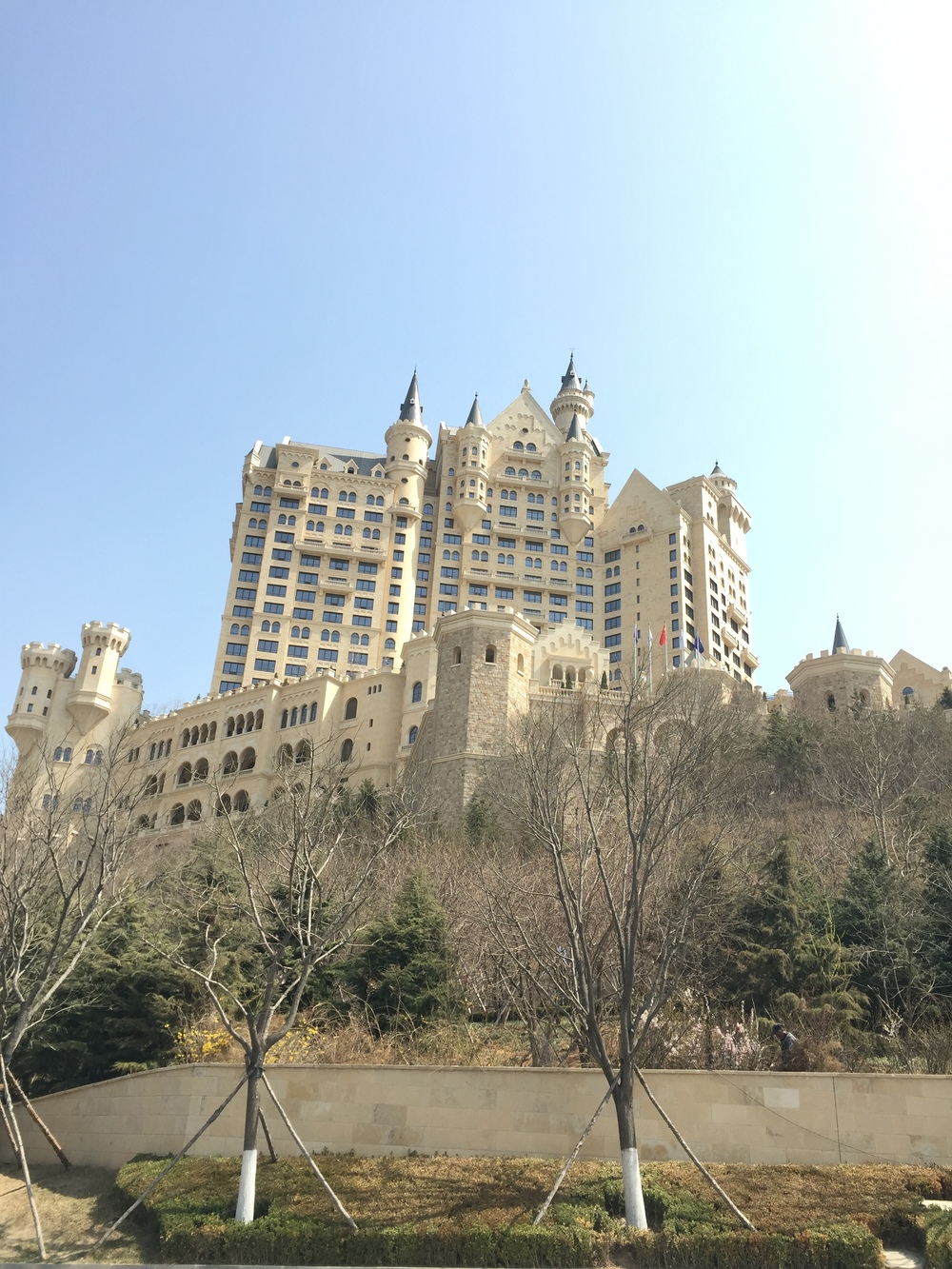 Castle hotel.