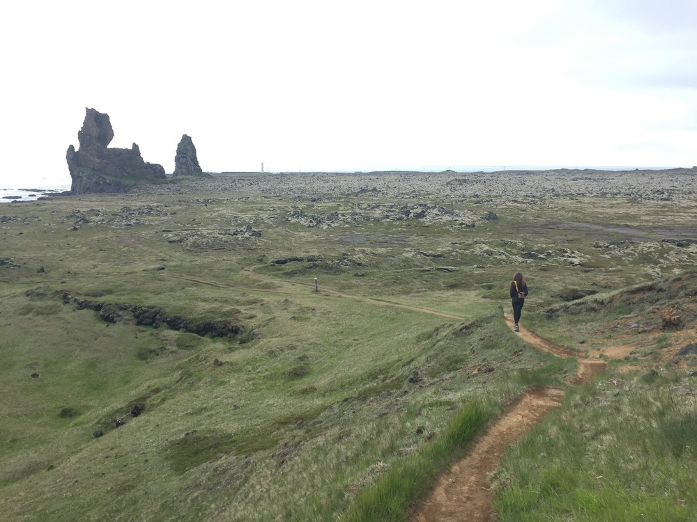 Lóndrangar basalt cliffs