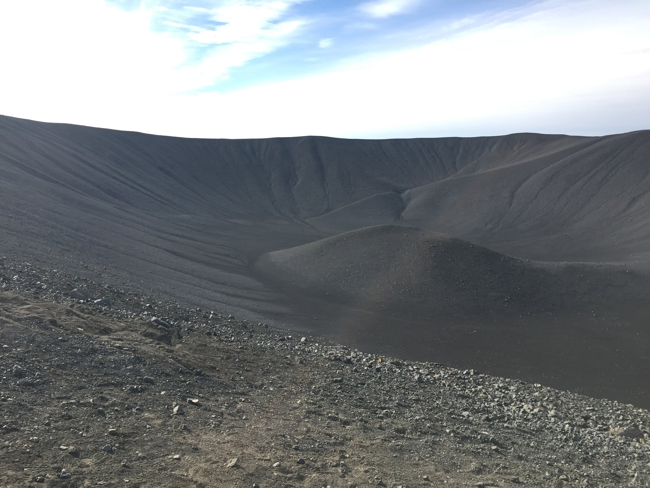 Hverfjall Crater