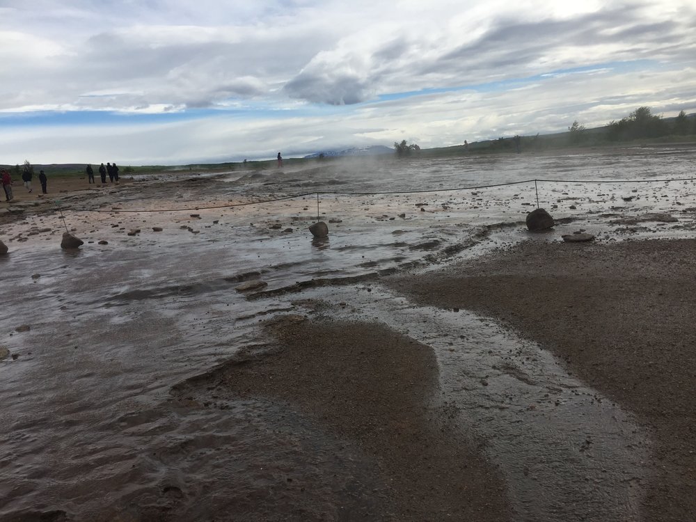 Geothermal area