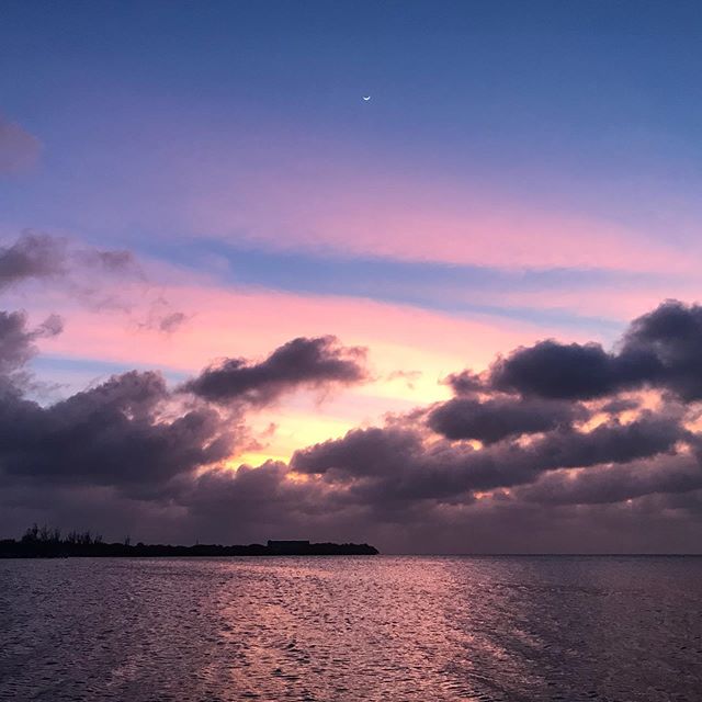 The sun is setting on our time at this little island (see what I did there?) so here are two unfiltered sunset shots from the other night, mere minutes apart 🌅
___________________________
#belize #cayecaulker #sunset #islandsunset #nofilter #travel 