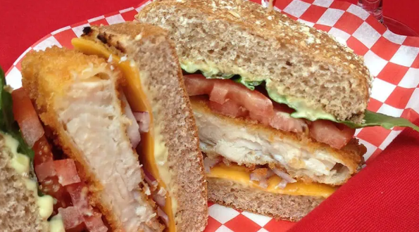 Famous Crispy Haddock Burger