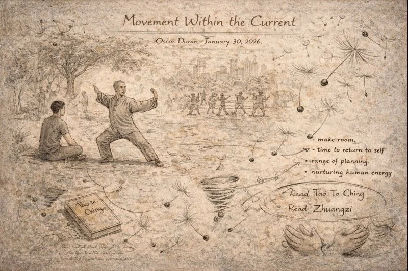 Movement Within the Current