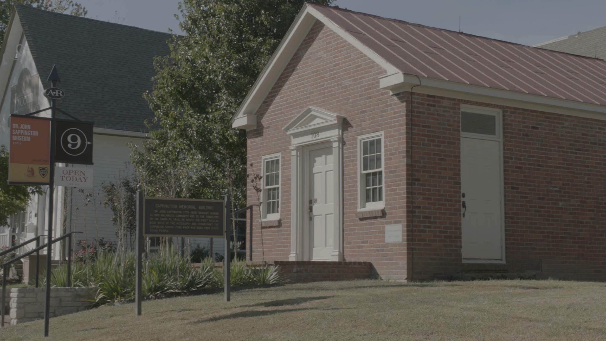Dr. Sappington Museum.
