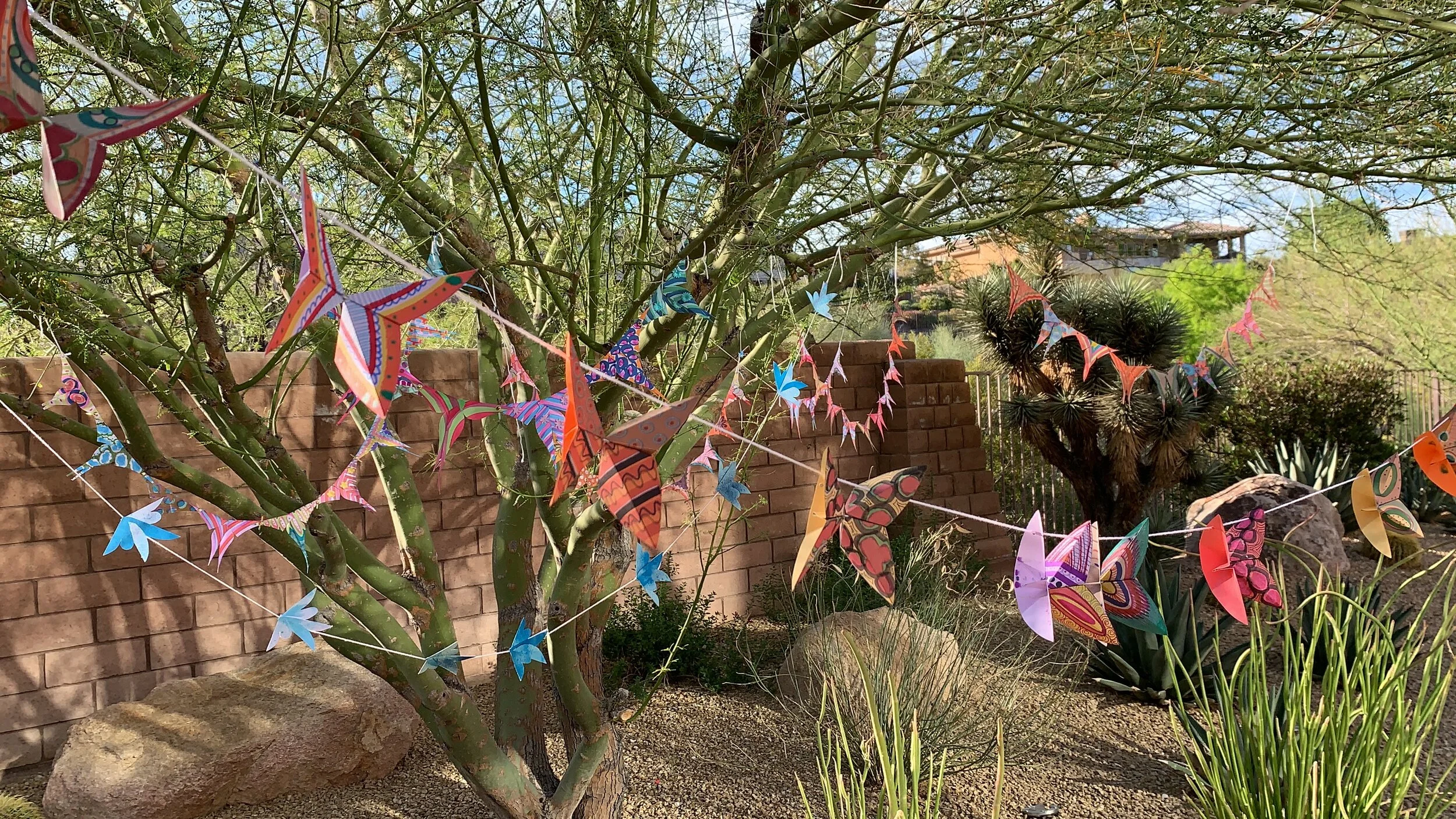 Making 2D &amp; 3D Butterfly Garlands