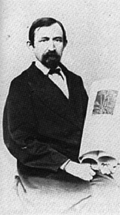 Europaeus kuvattuna Pietarissa 1860-luvun alussa