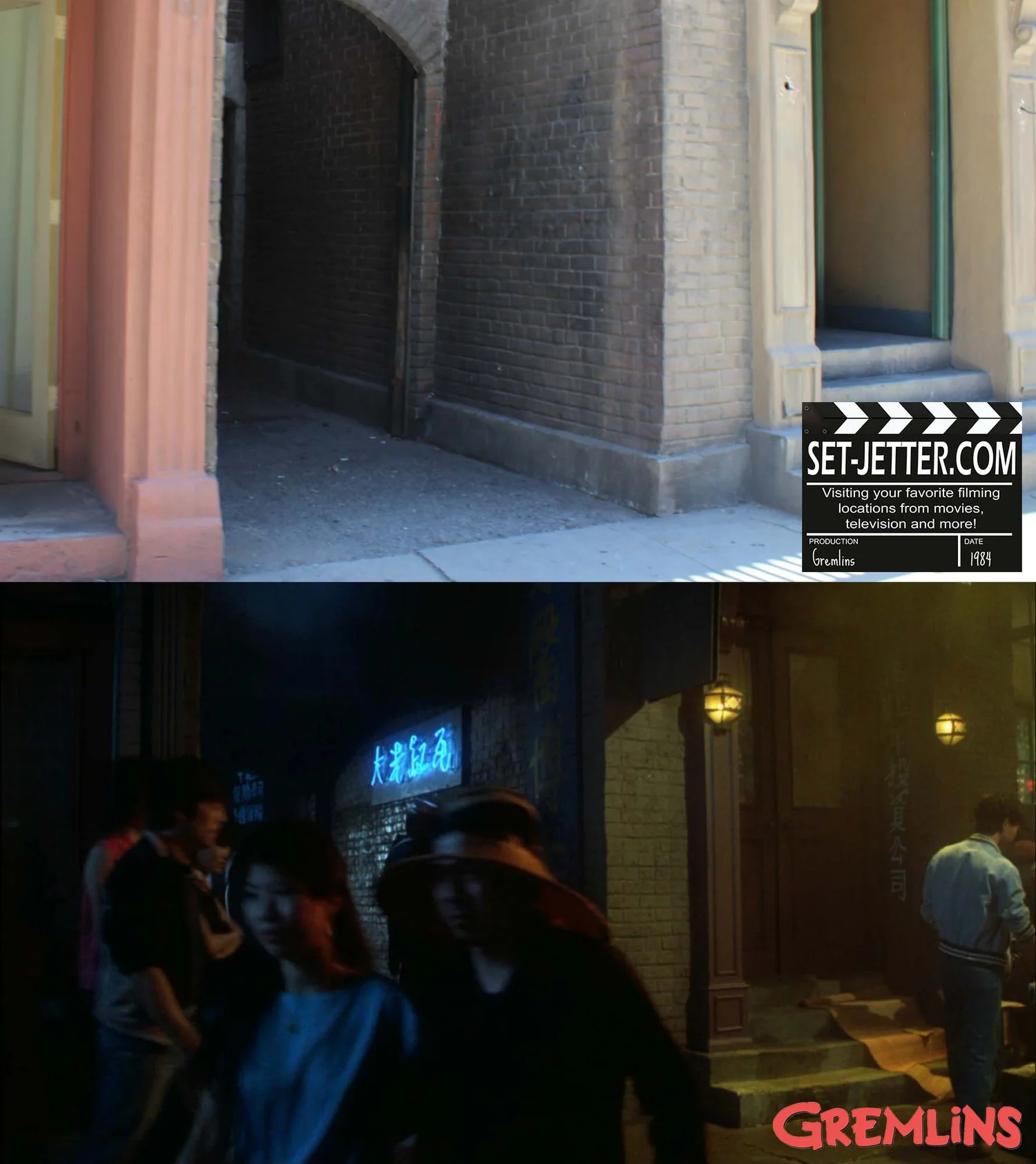 Gremlins Setting Gremlins (1984) — Set-Jetter