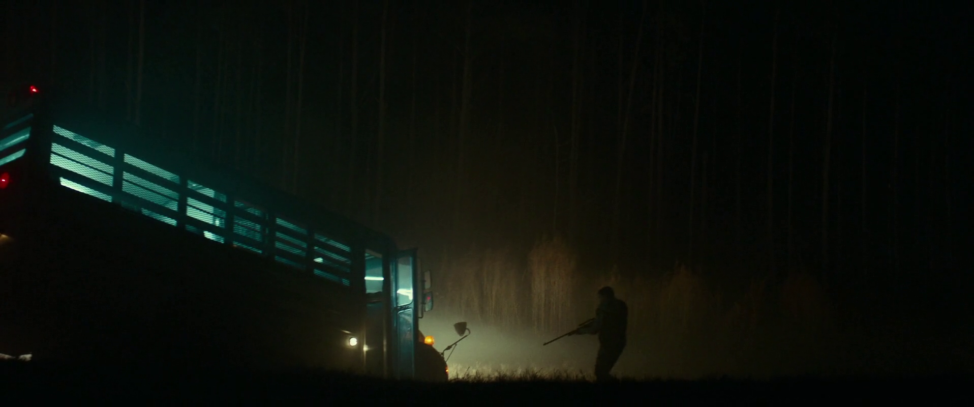 Halloween (2018) Bus Crash