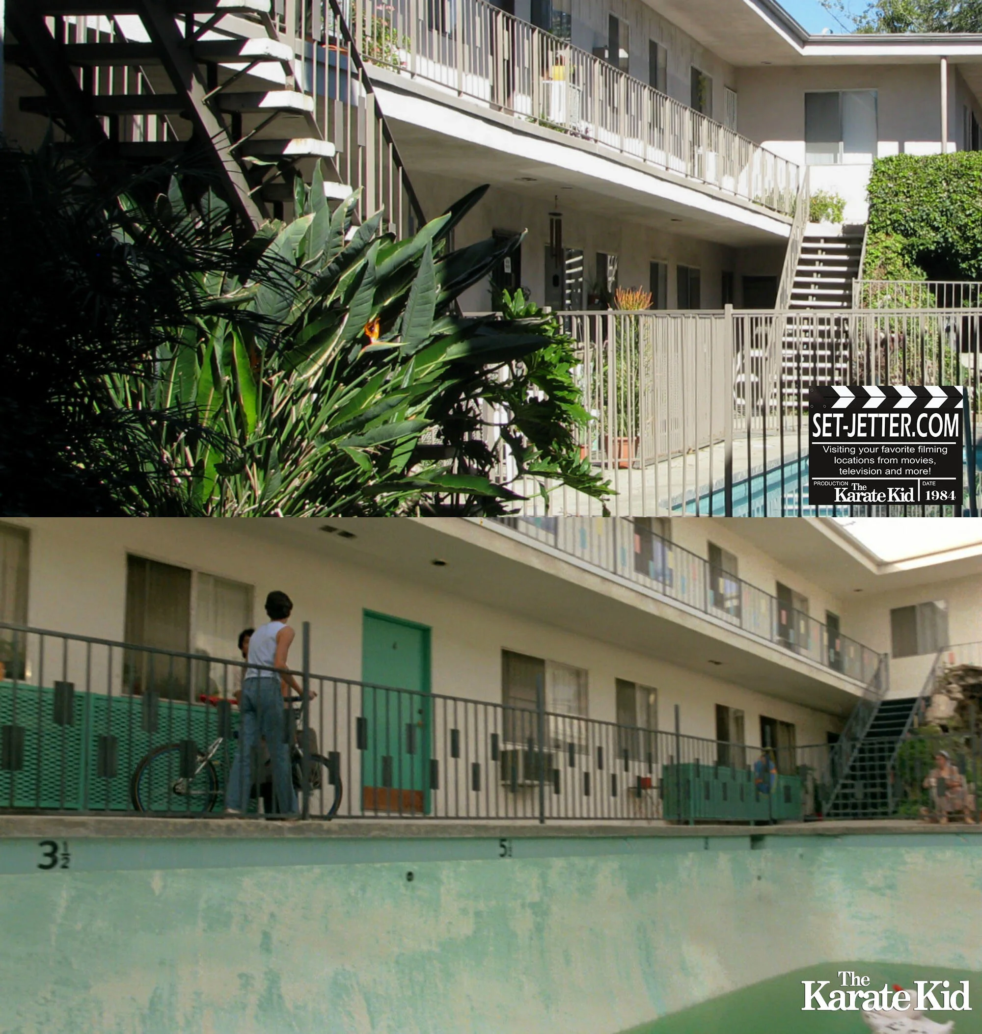 The Karate Kid 1984 Set Jetter