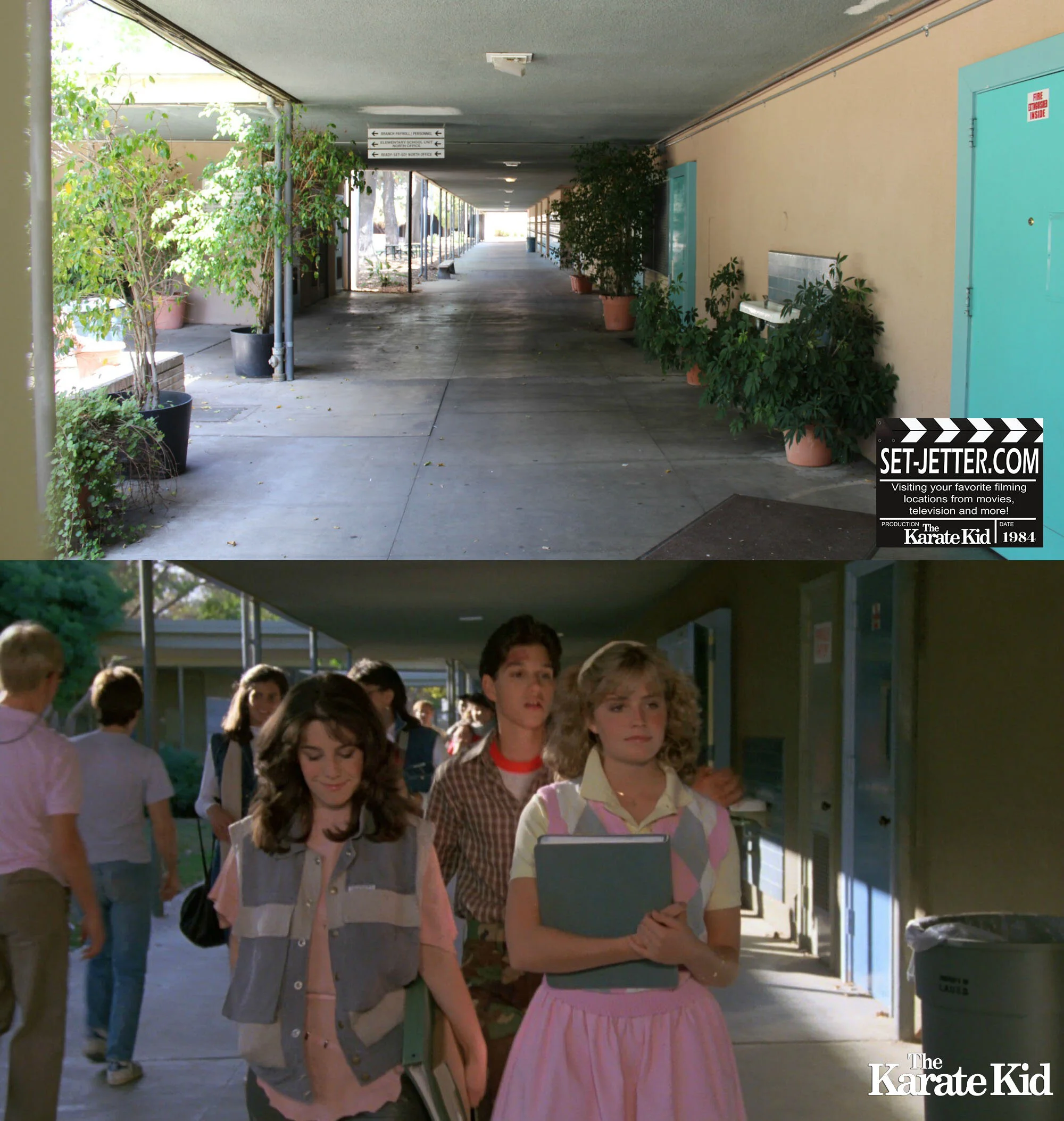 The Karate Kid 1984 Set Jetter