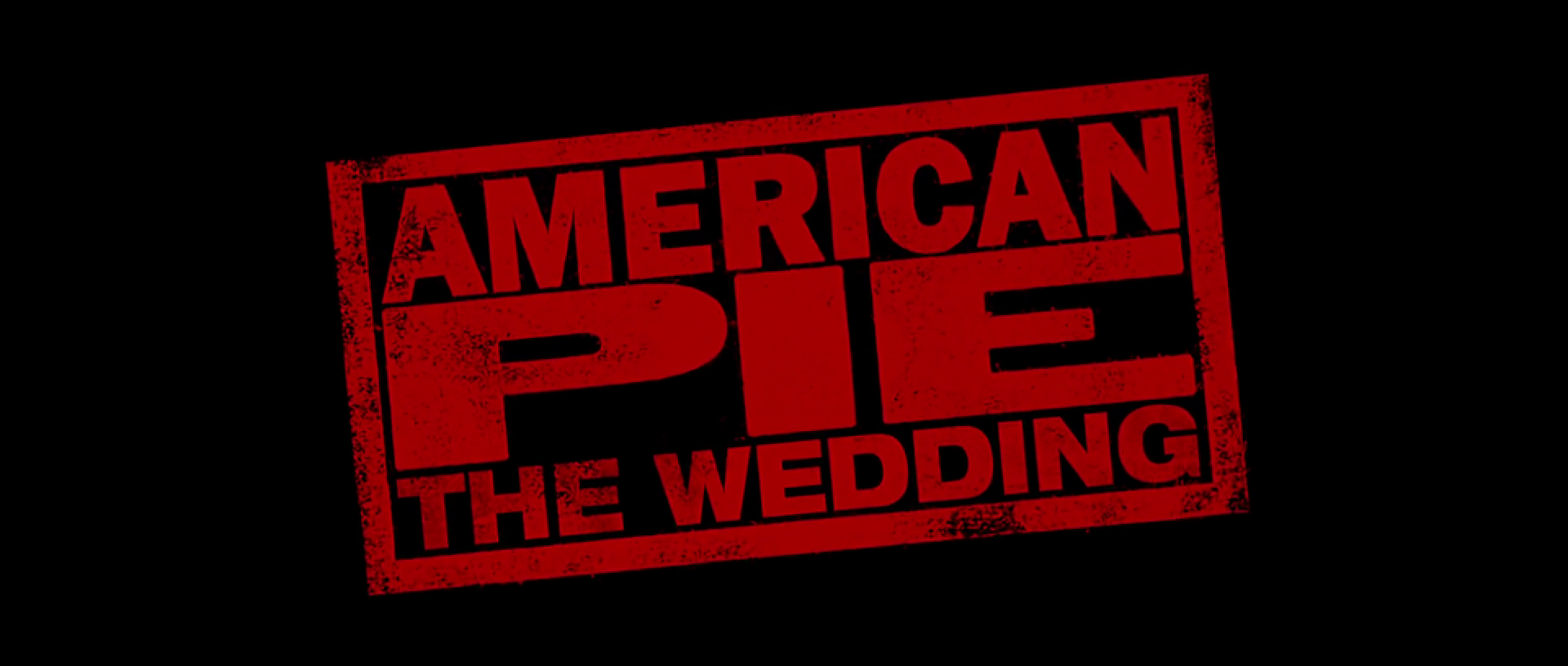RELEASE DATE: July 24, 2003. MOVIE TITLE: American Wedding. STUDIO:  Universal Studios. PLOT: The third film in the American Pie series deals  with the wedding of Jim and Michelle and the gathering