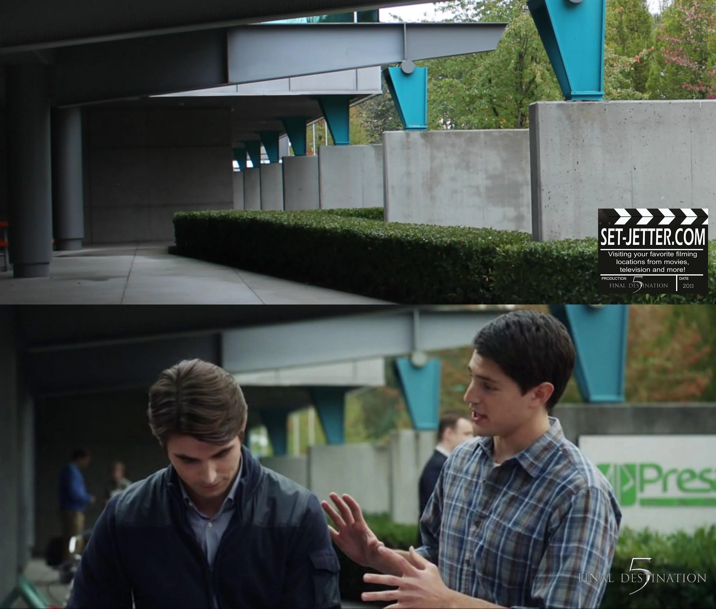 Sam Fd5 Final Destination 5 (2011) — Set-Jetter