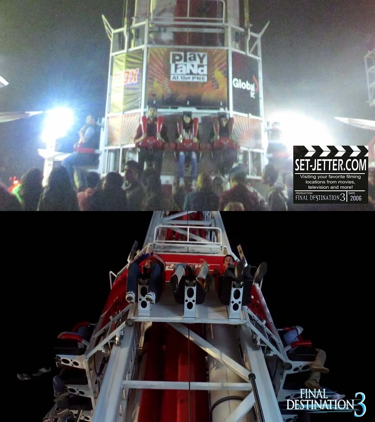 Final Destination 3 Roller Coaster Behind The Scenes Final Destination 3 Roller Coaster Behind The Scenes