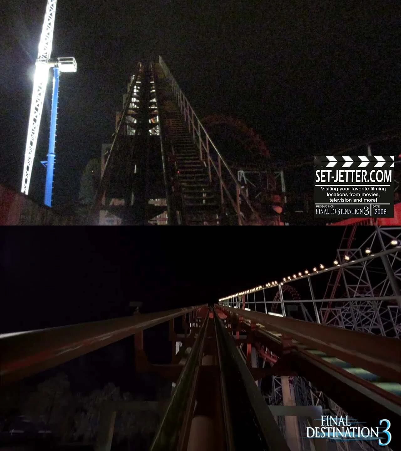 Final Destination 3 Roller Coaster Behind The Scenes Final Destination 3 Roller Coaster Scene
