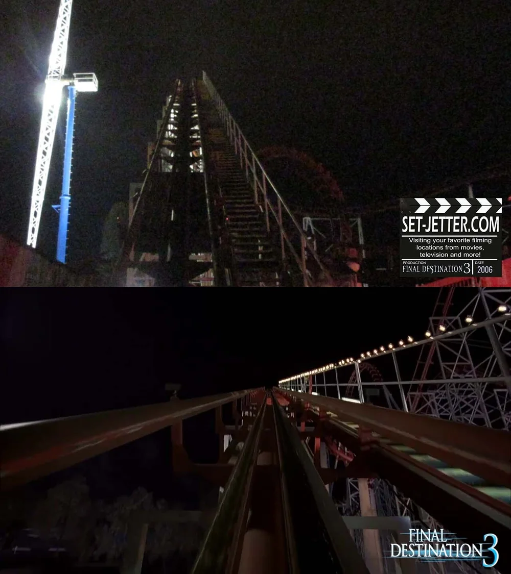 Final Destination 3 Roller Coaster Behind The Scenes Final Destination 3 Roller Coaster Scene