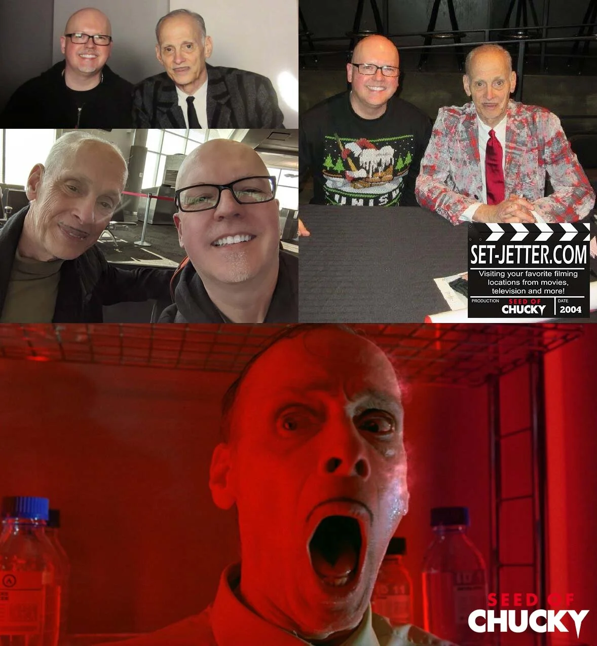 Seed of Chucky Son cast members on set