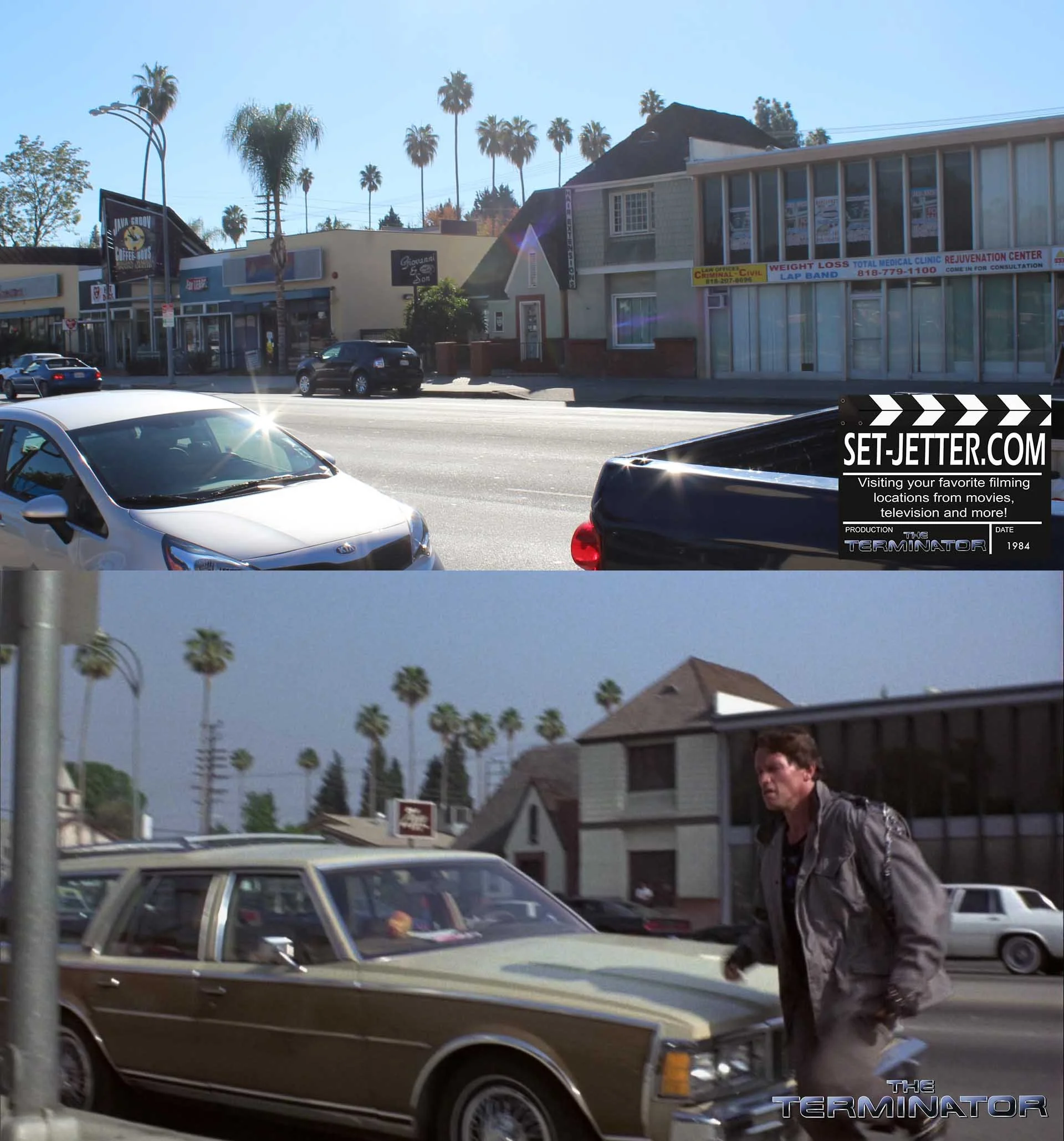 Terminator Road The Terminator (1984) — Set-Jetter