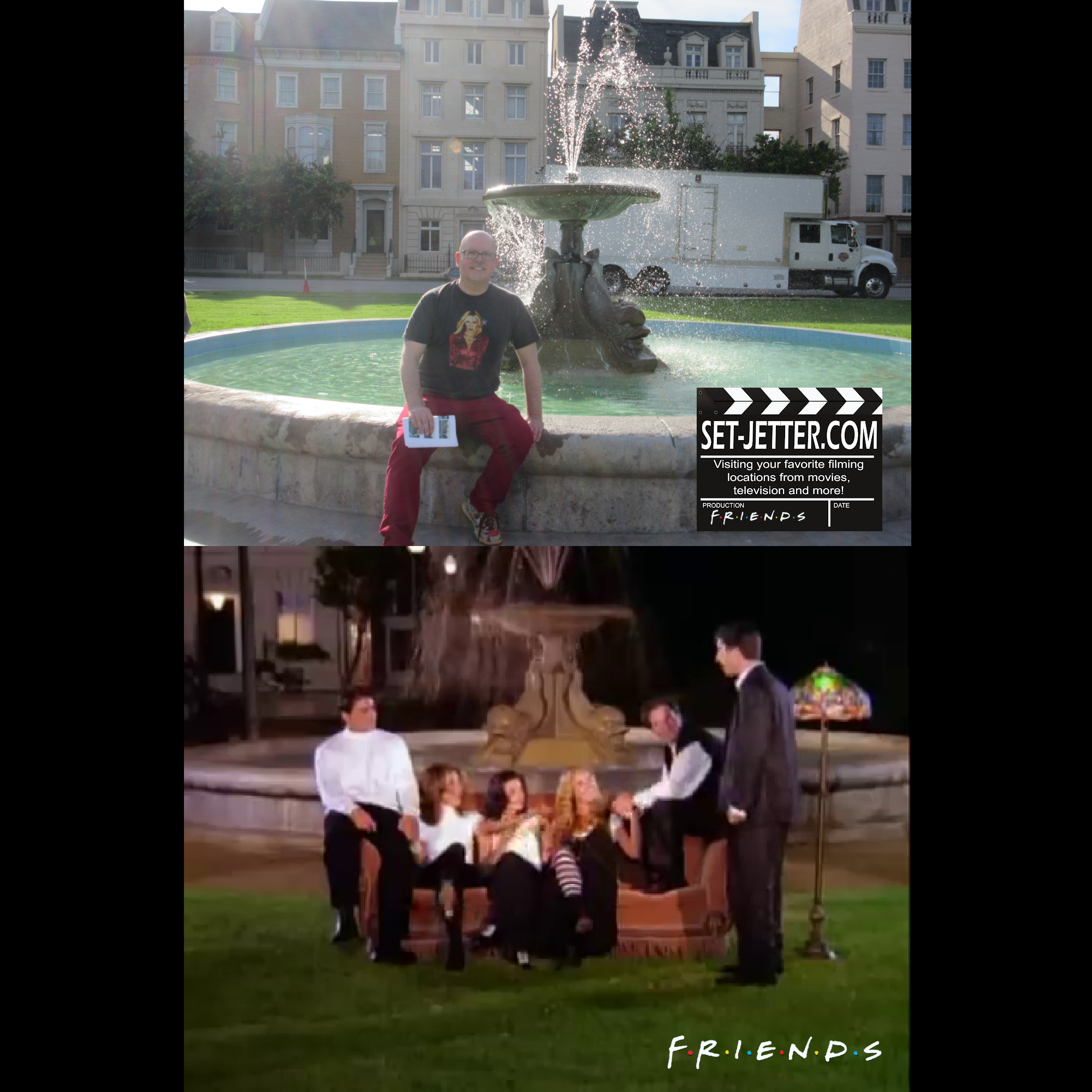Friends Filming Studio Friends (1994) — Set-Jetter