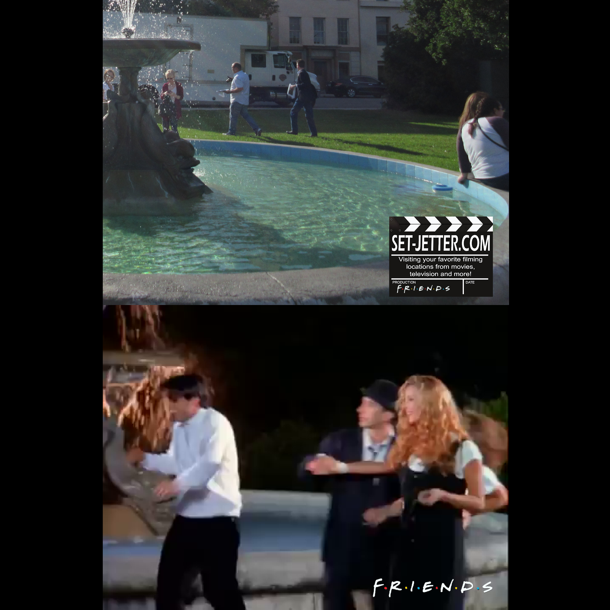 Friends Filming Studio Friends (1994) — Set-Jetter